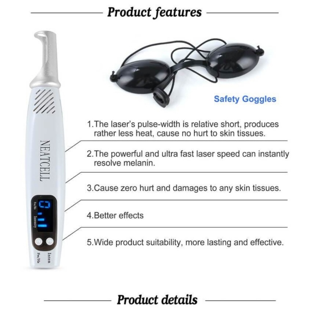 Neatcell blue pen